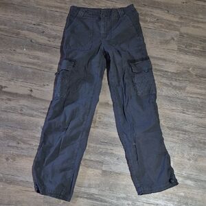 American Eagle Outfitters Dark Gray Cargo Pants